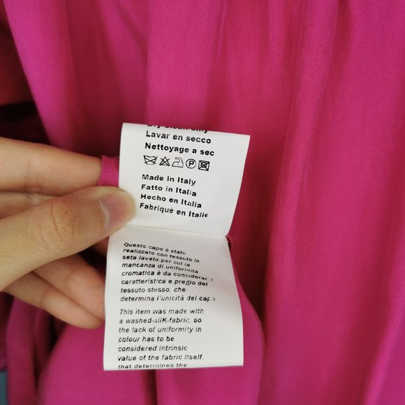 P.A.R.O.S.H Off The Shoulder Fusha Blouse - Picture 6 of 7